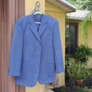 Mens light suede feel sports coat